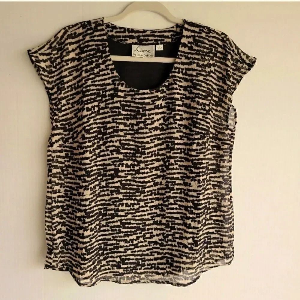 💐Linea by Louis Dell’ Olio short sleeve Top S
